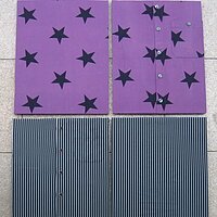 Hemden auf Holzplatte  2018