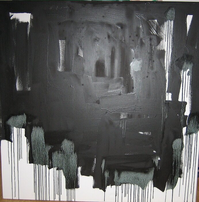 Öl auf Leinwand  100x100 2017