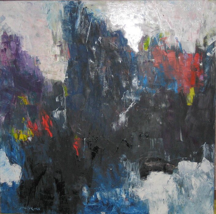 Öl auf Leinwand  100x100 2015