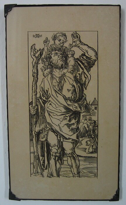 Steinätzung nach Dürer 1946 (immer auf Jura)