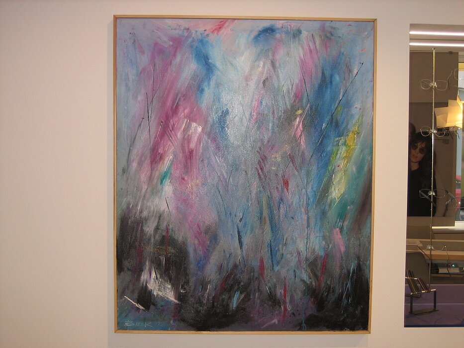 90x100 Öl auf Leinwand